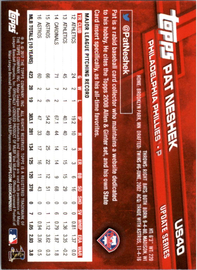 2017 Topps On Demand Mini Update Baseball US1-US100 YOU PICK - Picture 53 of 123