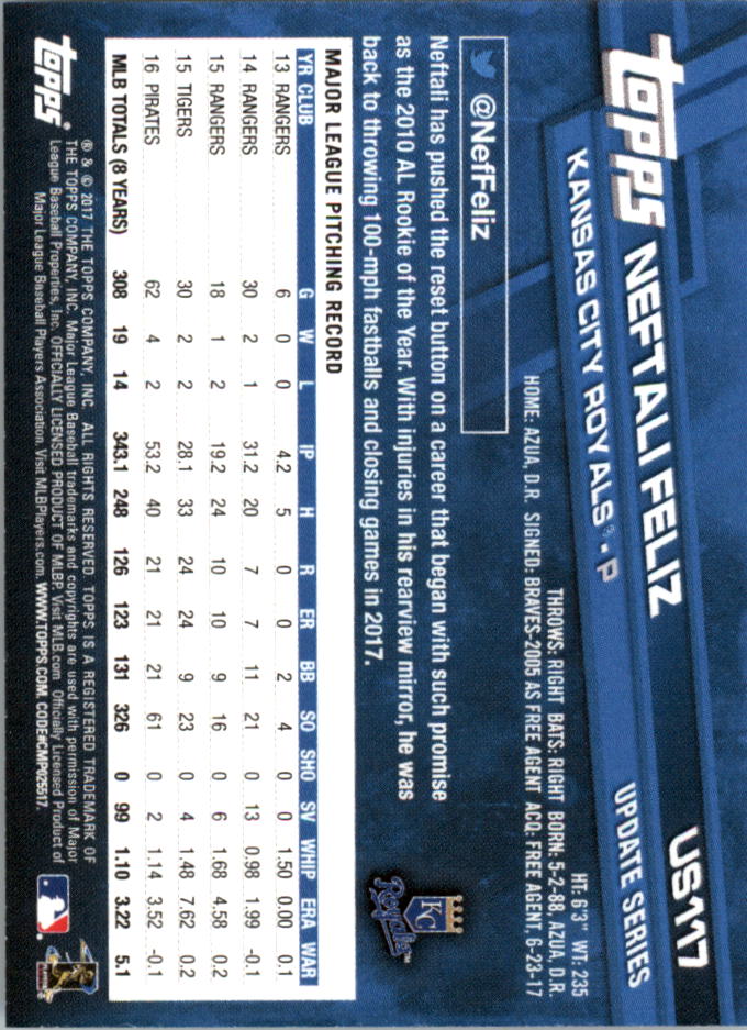Topps On Demand 2017 mini actualización béisbol US101-US200 tú eliges - Imagen 25 de 123