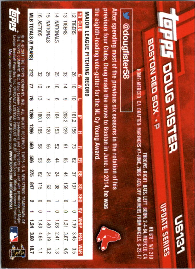Topps On Demand 2017 mini actualización béisbol US101-US200 tú eliges - Imagen 43 de 123