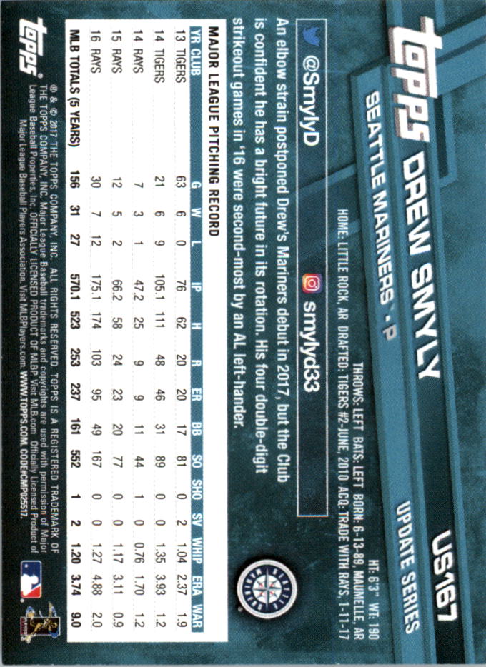 Topps On Demand 2017 mini actualización béisbol US101-US200 tú eliges - Imagen 91 de 123