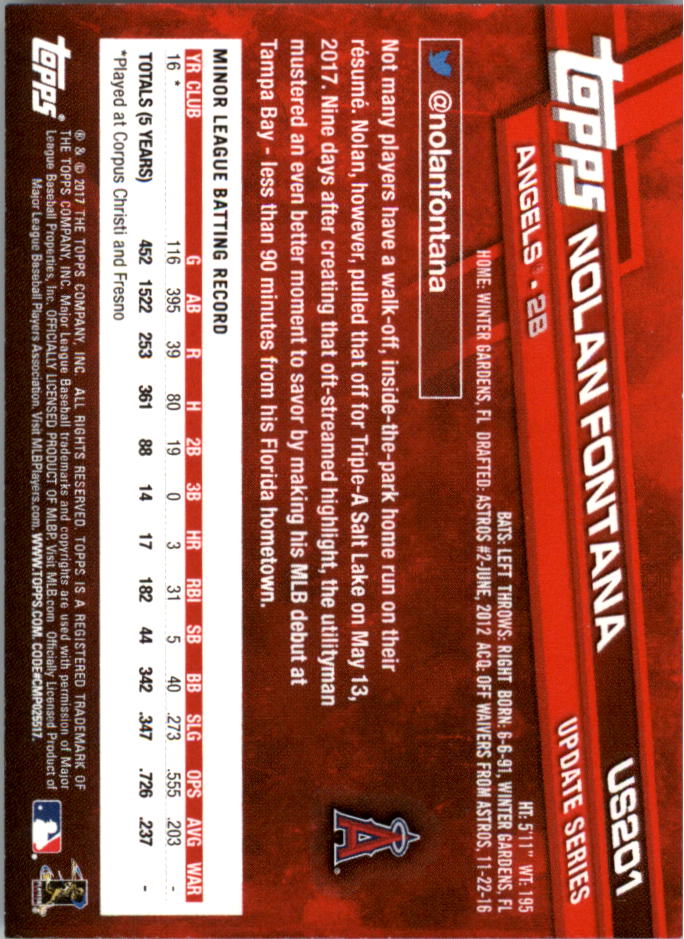 Béisbol Topps On Demand 2017 mini actualización US201-US300 - Imagen 3 de 131