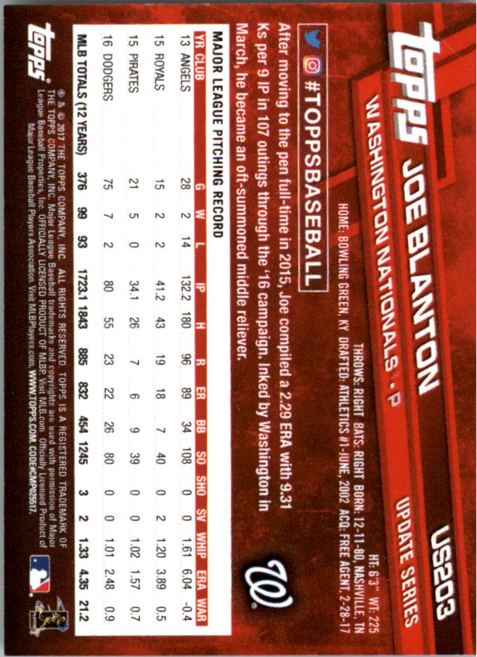 Béisbol Topps On Demand 2017 mini actualización US201-US300 - Imagen 7 de 131