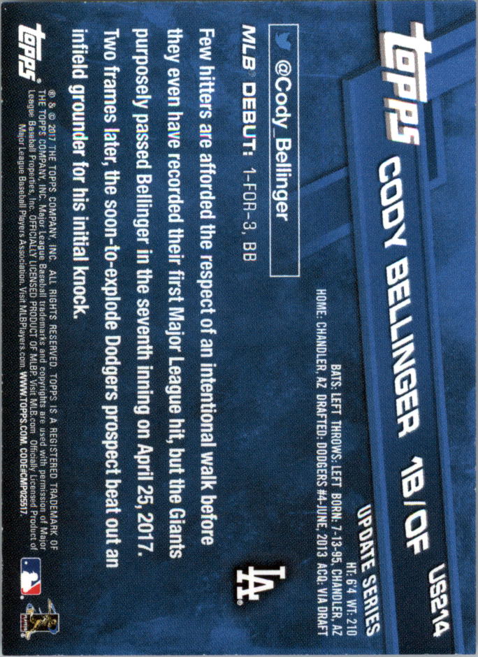 Béisbol Topps On Demand 2017 mini actualización US201-US300 - Imagen 25 de 131