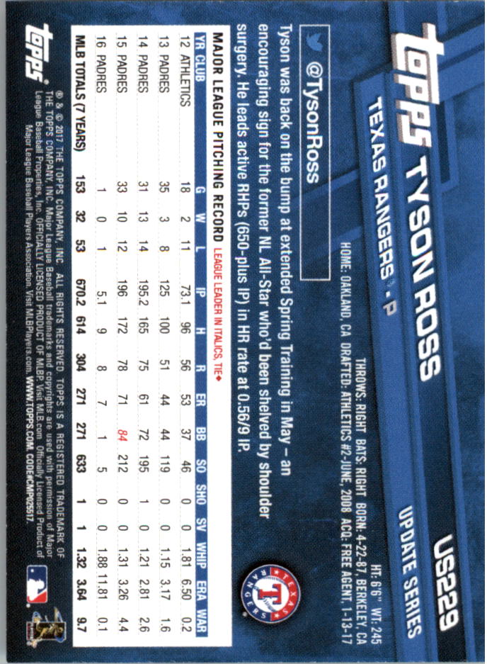 Béisbol Topps On Demand 2017 mini actualización US201-US300 - Imagen 43 de 131
