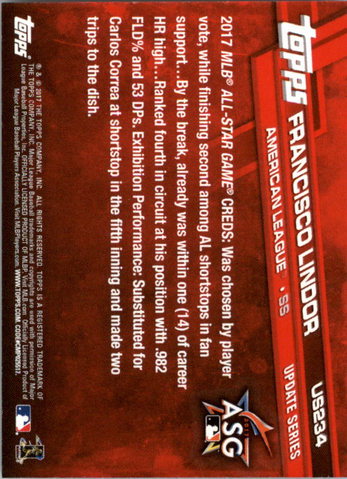 Béisbol Topps On Demand 2017 mini actualización US201-US300 - Imagen 51 de 131