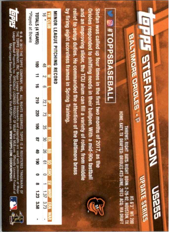 Béisbol Topps On Demand 2017 mini actualización US201-US300 - Imagen 77 de 131