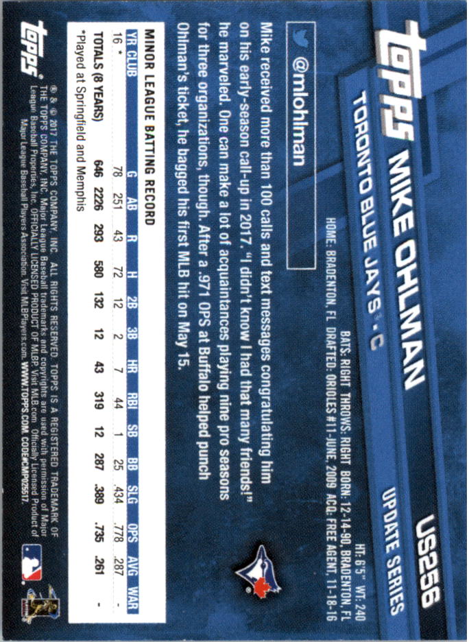 Béisbol Topps On Demand 2017 mini actualización US201-US300 - Imagen 79 de 131