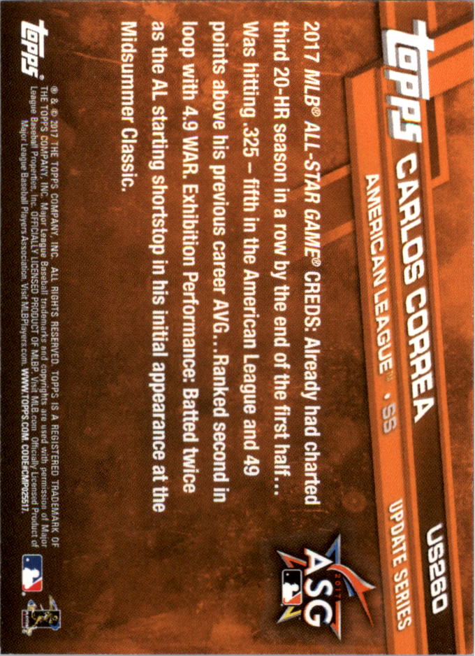 Béisbol Topps On Demand 2017 mini actualización US201-US300 - Imagen 85 de 131