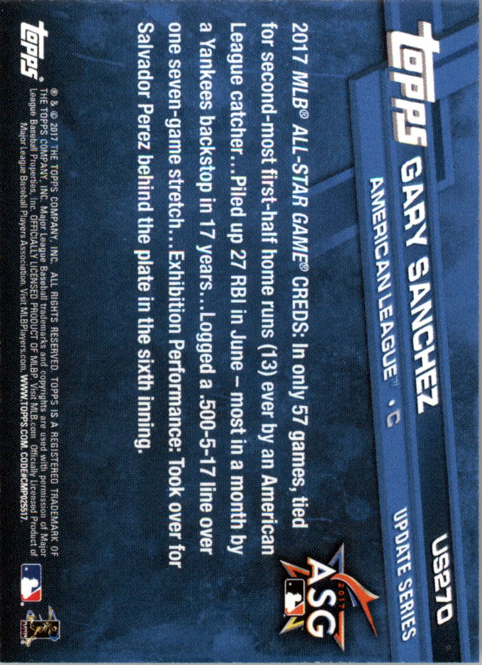 Béisbol Topps On Demand 2017 mini actualización US201-US300 - Imagen 99 de 131