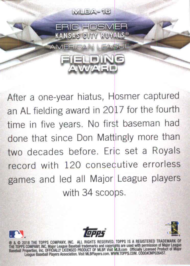 2018 Topps Series 1 Baseball Part 4 Insert Cards - Picture 15 of 95