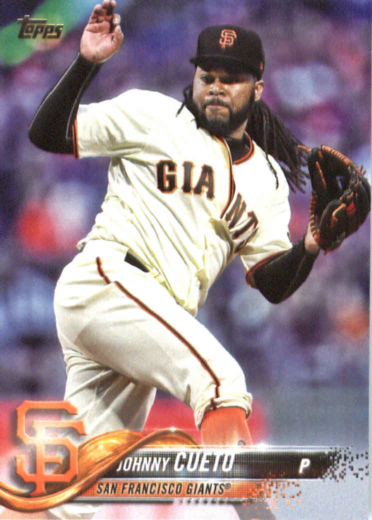 2022 Topps Series 1 #73 Johnny Cueto (Giants)