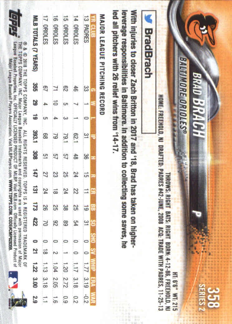 2018 Topps Series 2 Baseball Part 1 Main Set Card #351-#600 - Picture 17 of 487