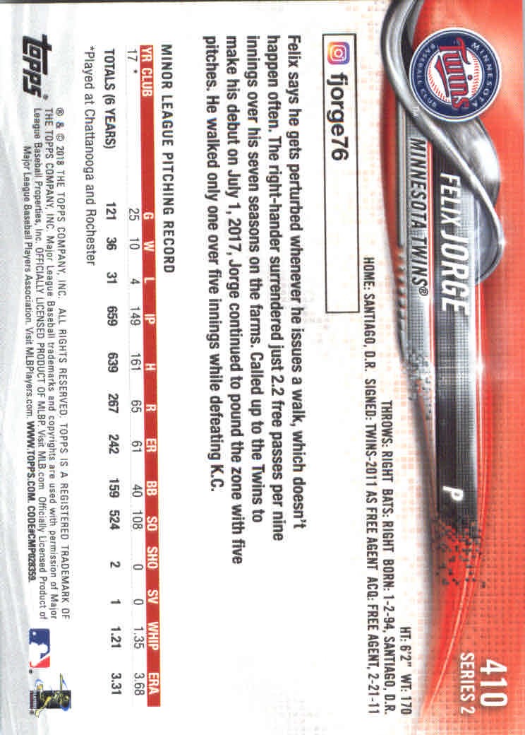 2018 Topps Series 2 Baseball Part 1 Main Set Card #351-#600 - Picture 121 of 487