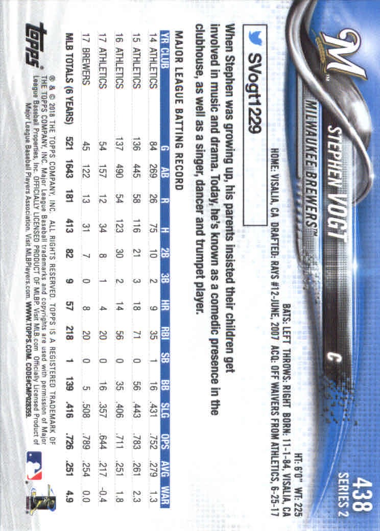 2018 Topps Series 2 Baseball Part 1 Main Set Card #351-#600 - Picture 173 of 487