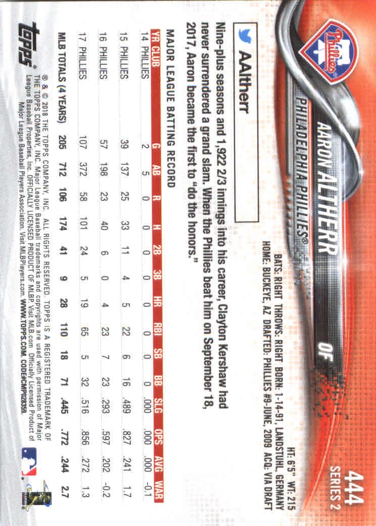 2018 Topps Series 2 Baseball Part 1 Main Set Card #351-#600 - Picture 185 of 487