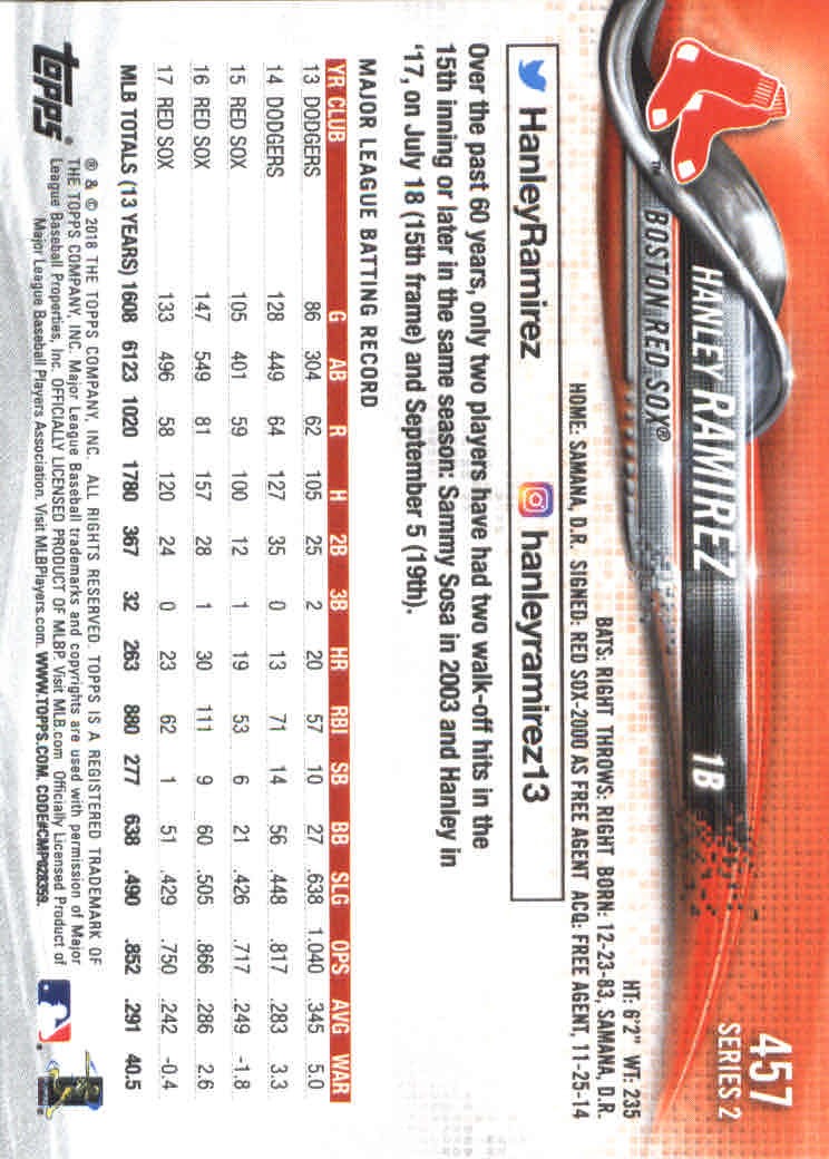 2018 Topps Series 2 Baseball Part 1 Main Set Card #351-#600 - Picture 211 of 487