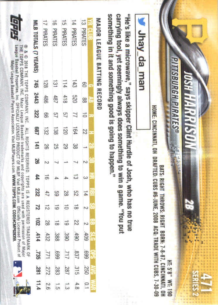 2018 Topps Series 2 Baseball Part 1 Main Set Card #351-#600 - Picture 239 of 487