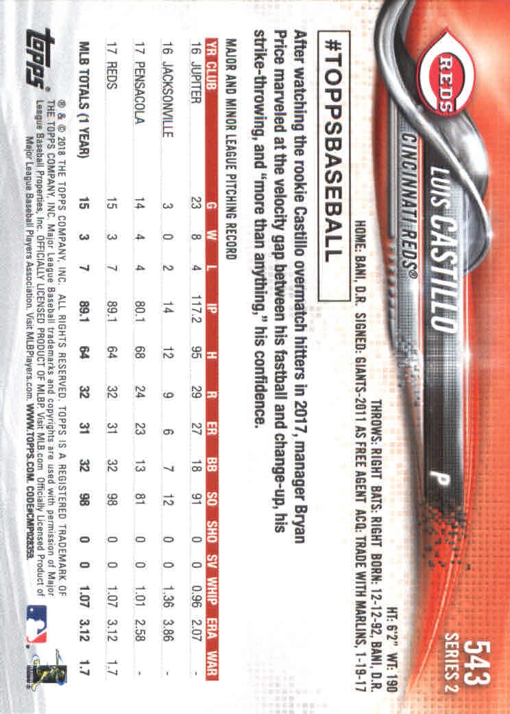 2018 Topps Series 2 Baseball Part 1 Main Set Card #351-#600 - Picture 375 of 487