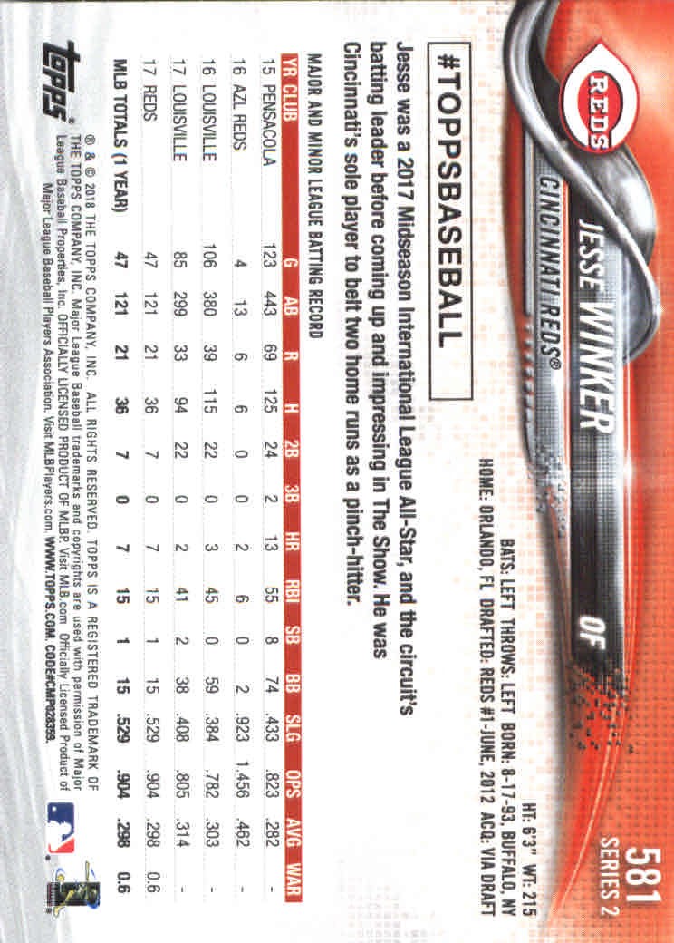2018 Topps Series 2 Baseball Part 1 Main Set Card #351-#600 - Picture 449 of 487