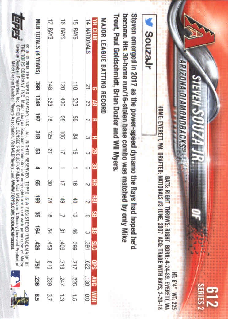 2018 Topps Series 2 Baseball Part 2 Main Set Card #601-#700 - Picture 25 of 187