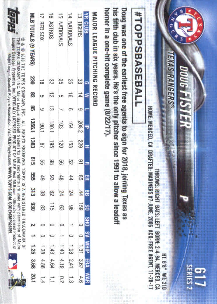 2018 Topps Series 2 Baseball Part 2 Main Set Card #601-#700 - Picture 35 of 187