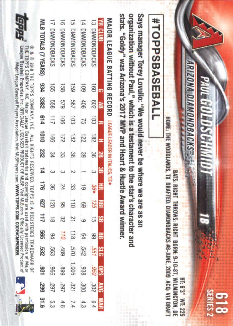 2018 Topps Series 2 Baseball Part 2 Main Set Card #601-#700 - Picture 37 of 187