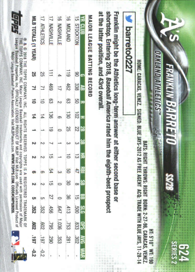 2018 Topps Series 2 Baseball Part 2 Main Set Card #601-#700 - Picture 49 of 187