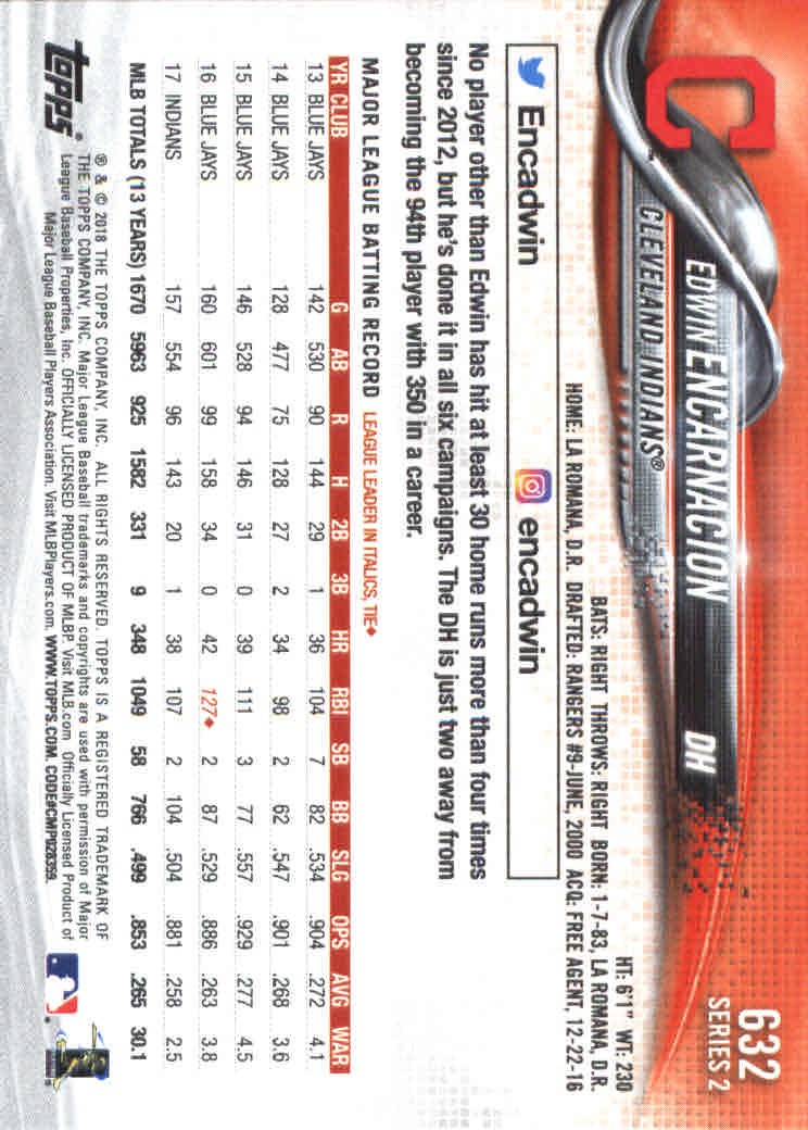 2018 Topps Series 2 Baseball Part 2 Main Set Card #601-#700 - Picture 65 of 187