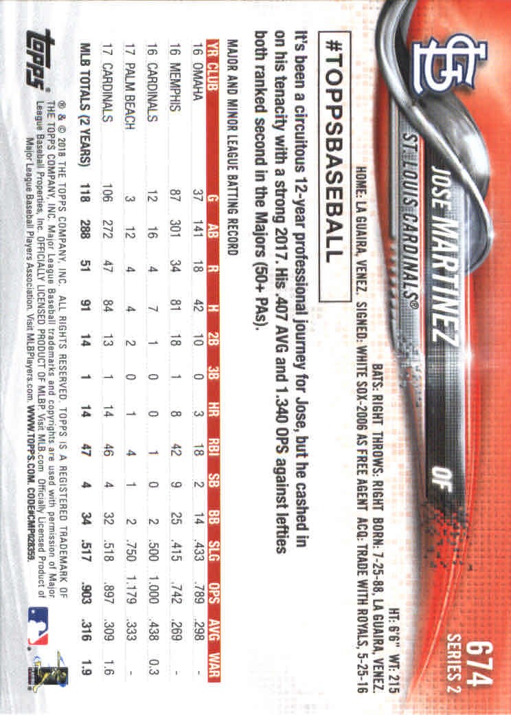 2018 Topps Series 2 Baseball Part 2 Main Set Card #601-#700 - Picture 149 of 187