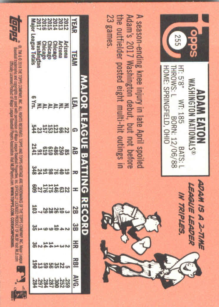 2018 Topps Heritage Baseball Part 2 Main Set Card #251-500 - Picture 11 of 287