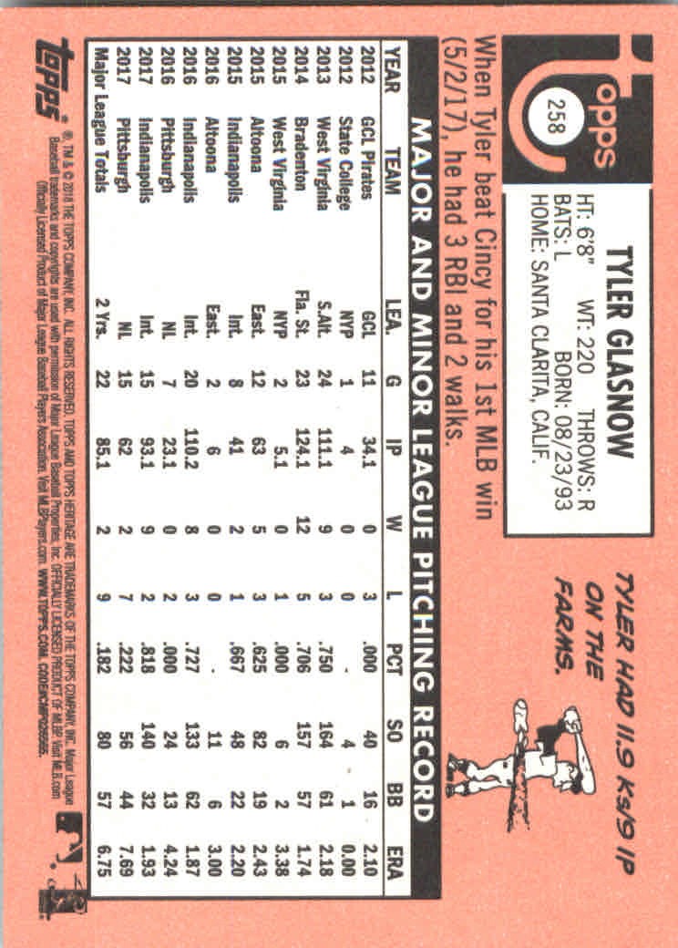 2018 Topps Heritage Baseball Part 2 Main Set Card #251-500 - Picture 17 of 287
