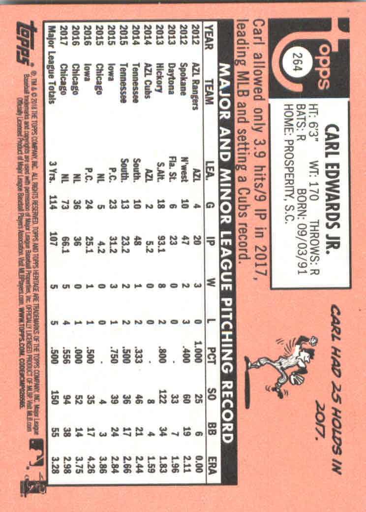 2018 Topps Heritage Baseball Part 2 Main Set Card #251-500 - Picture 29 of 287