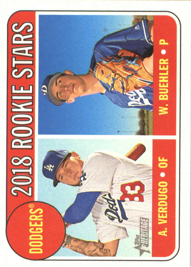2018 Topps Heritage Baseball Part 2 Main Set Card #251-500 - Picture 32 of 287