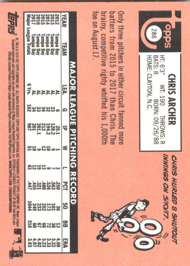 2018 Topps Heritage Baseball Part 2 Main Set Card #251-500 - Picture 69 of 287