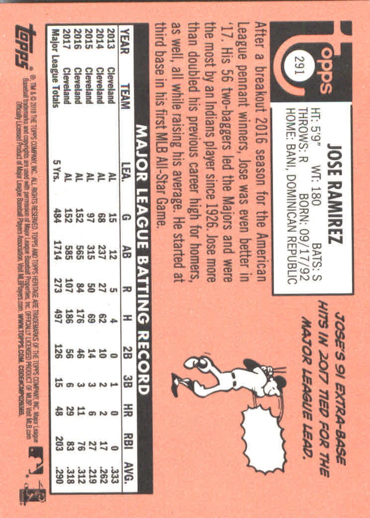 2018 Topps Heritage Baseball Part 2 Main Set Card #251-500 - Picture 79 of 287