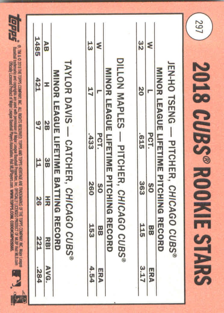 2018 Topps Heritage Baseball Part 2 Main Set Card #251-500 - Picture 91 of 287