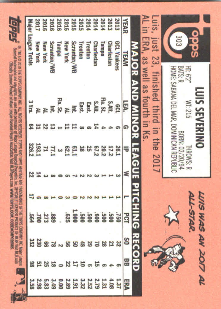 2018 Topps Heritage Baseball Part 2 Main Set Card #251-500 - Picture 101 of 287