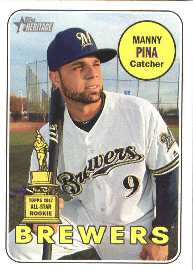 2018 Topps Heritage Baseball Part 2 Main Set Card #251-500 - Picture 174 of 287