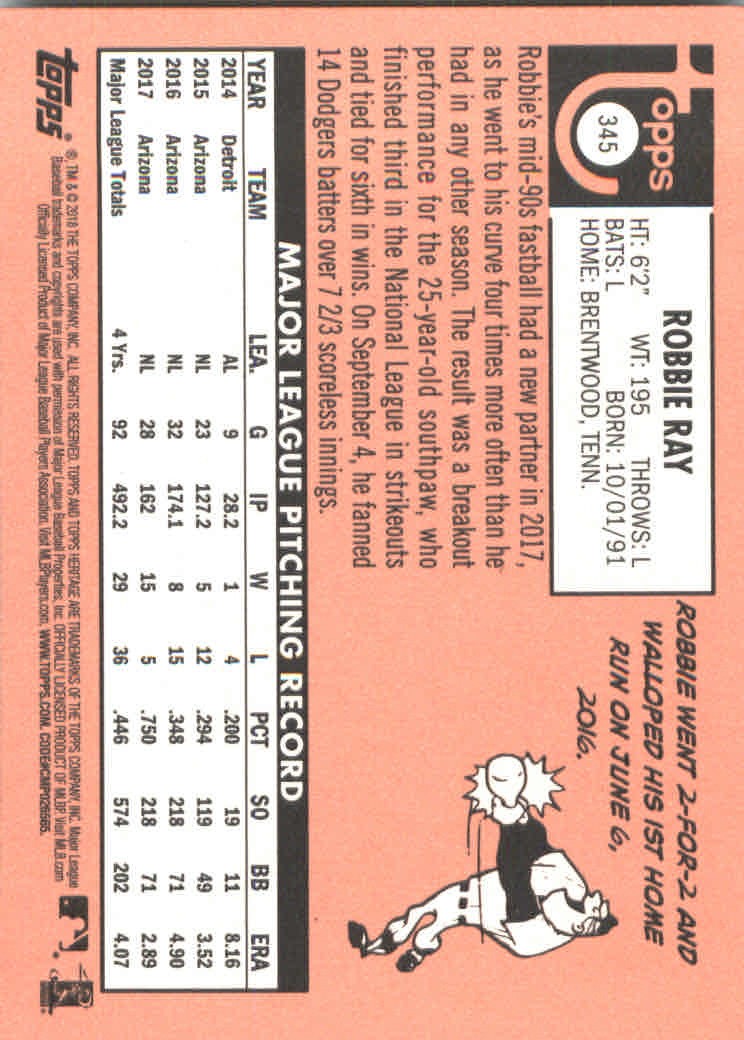 2018 Topps Heritage Baseball Part 2 Main Set Card #251-500 - Picture 177 of 287