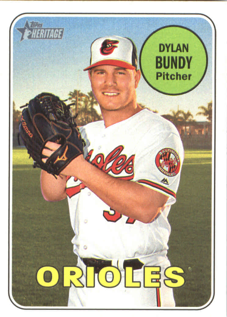 2018 Topps Heritage Baseball Part 2 Main Set Card #251-500 - Picture 180 of 287