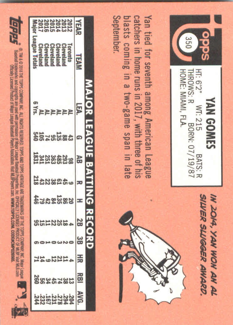 2018 Topps Heritage Baseball Part 2 Main Set Card #251-500 - Picture 187 of 287