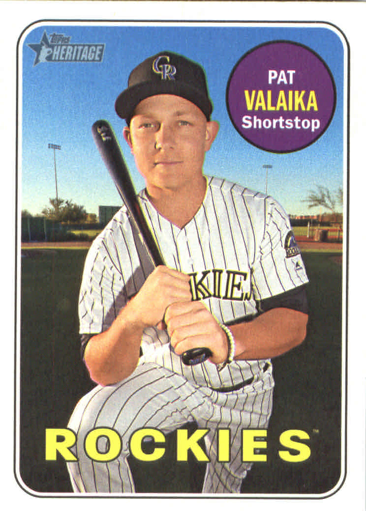 2018 Topps Heritage Baseball Part 2 Main Set Card #251-500 - Picture 192 of 287