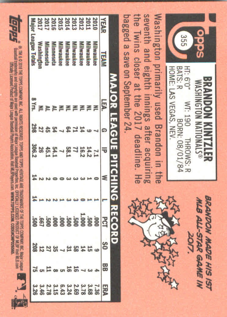 2018 Topps Heritage Baseball Part 2 Main Set Card #251-500 - Picture 197 of 287