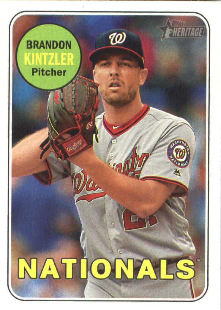 2018 Topps Heritage Baseball Part 2 Main Set Card #251-500 - Picture 196 of 287