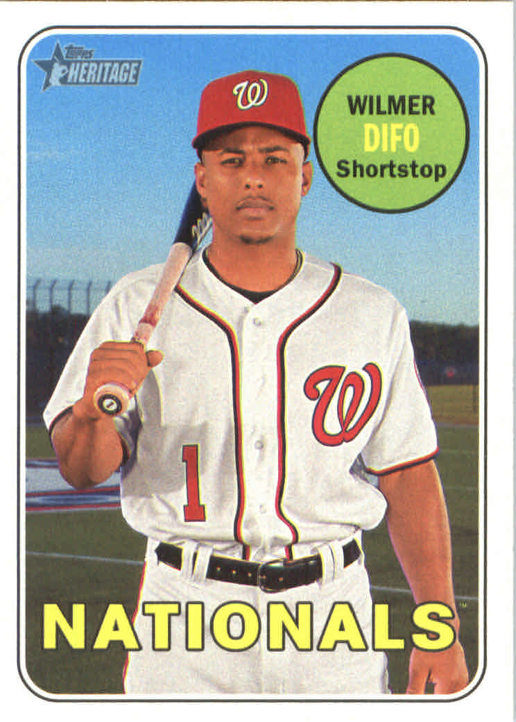 2018 Topps Heritage Baseball Part 2 Main Set Card #251-500 - Picture 204 of 287