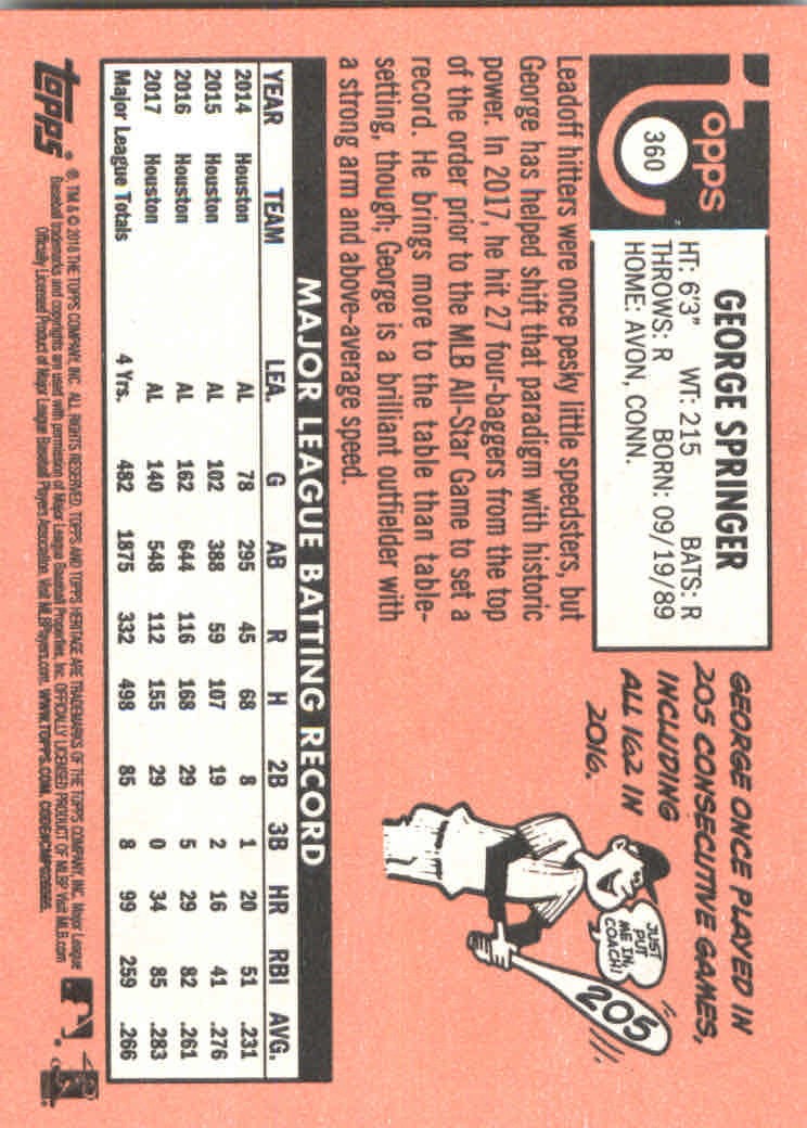 2018 Topps Heritage Baseball Part 2 Main Set Card #251-500 - Picture 207 of 287