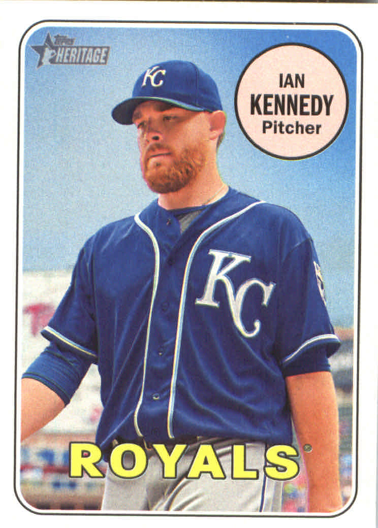 2018 Topps Heritage Baseball Part 2 Main Set Card #251-500 - Picture 212 of 287