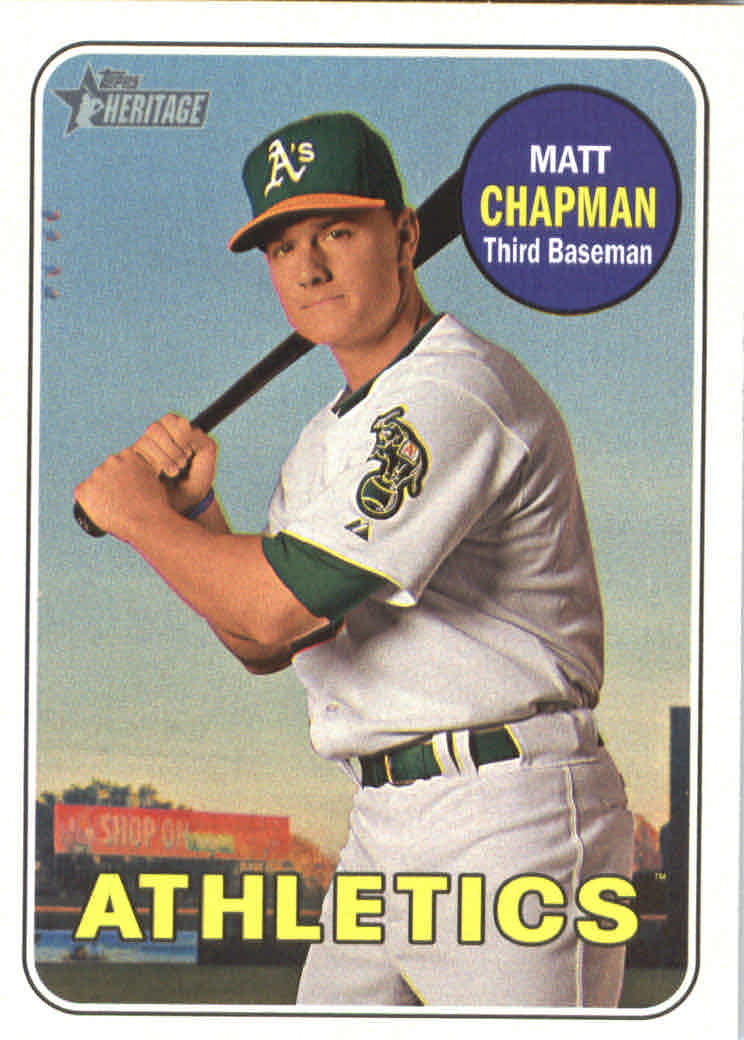 2018 Topps Heritage Baseball Part 2 Main Set Card #251-500 - Picture 216 of 287