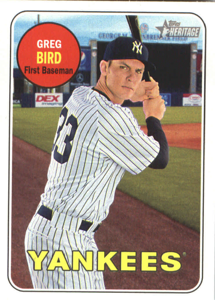 2018 Topps Heritage Baseball Part 2 Main Set Card #251-500 - Picture 220 of 287