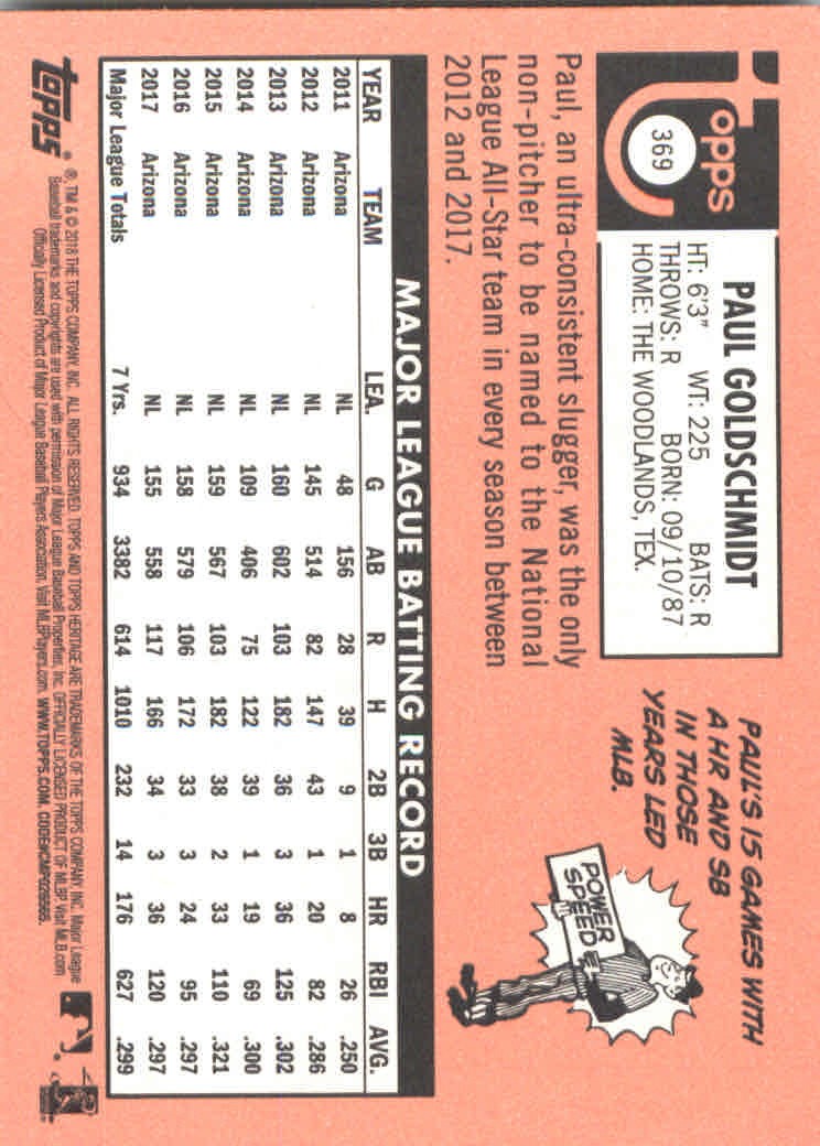 2018 Topps Heritage Baseball Part 2 Main Set Card #251-500 - Picture 225 of 287